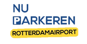 Nu Parkeren Rotterdam Airport logo